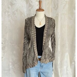 INC International Concepts Women's Knit Cardigan Sweater XL Metallic Accents
